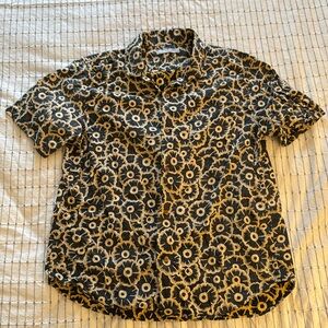 Outerknown BBQ Shirt Camp Collar Short Sleeve XL